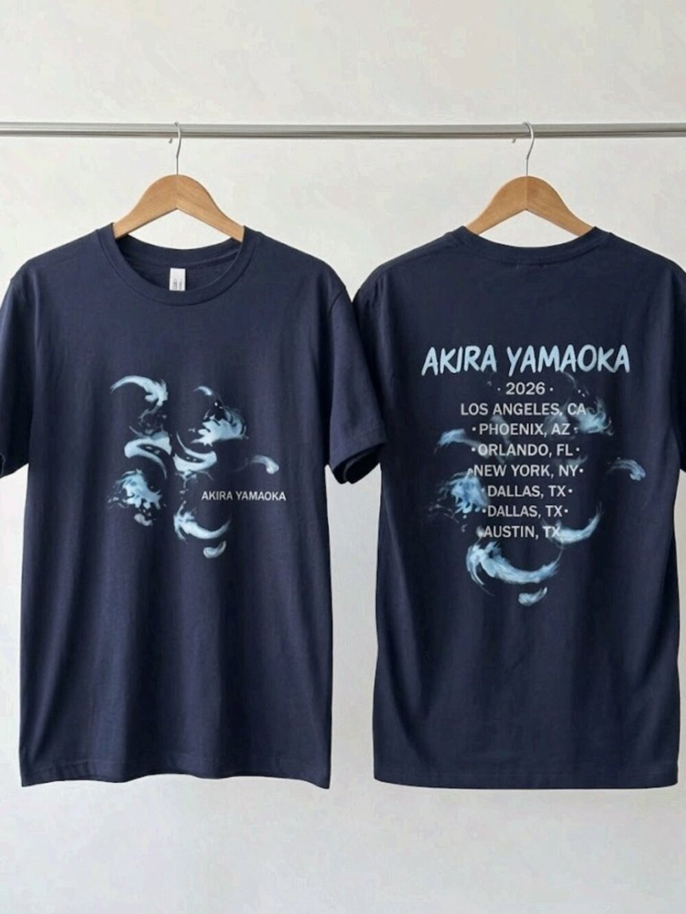 Akira Yamaoka 2026 Tour T-Shirt Reprint